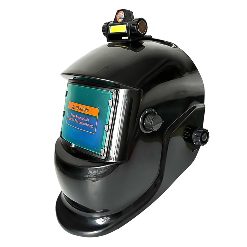 Welding Helmet with Light True Color Auto Darkening Welding Helmets Solar
