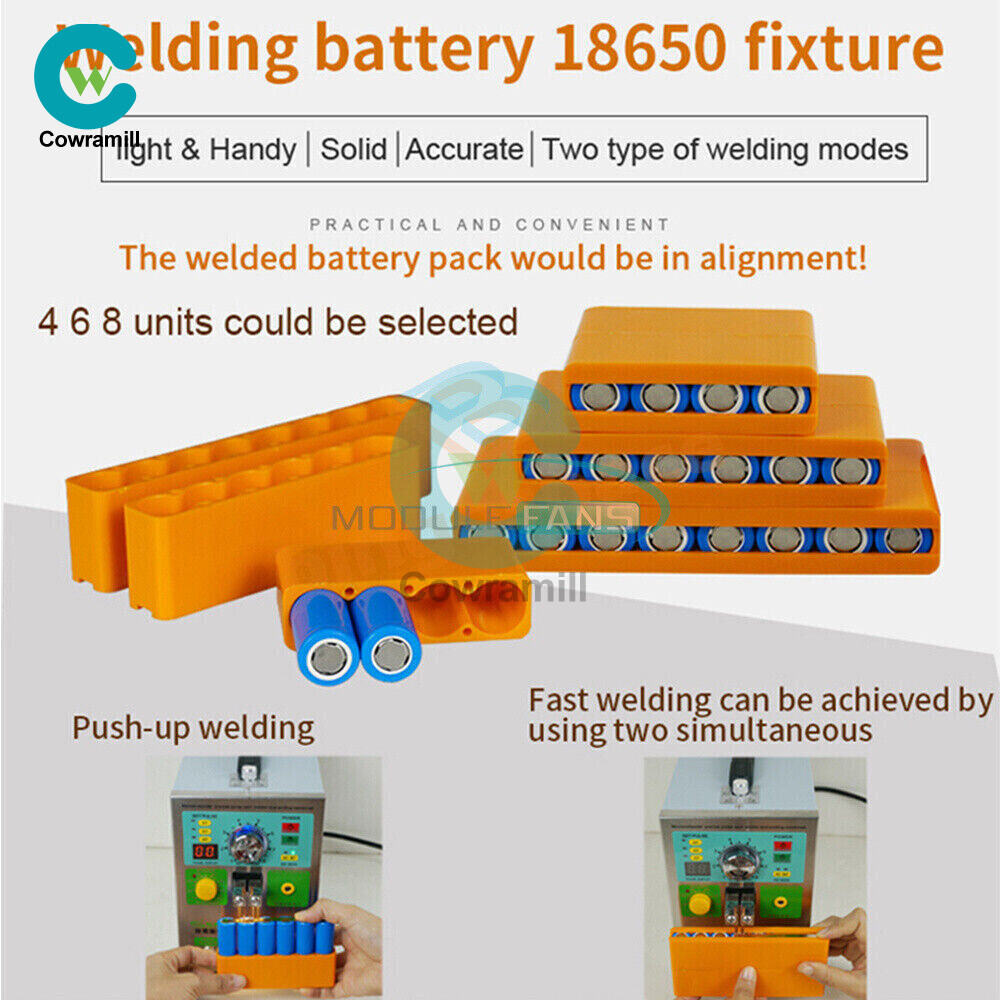 18650 Battery fixed Holder For Spot Welding Lithium Battery Pack Weld Fixture