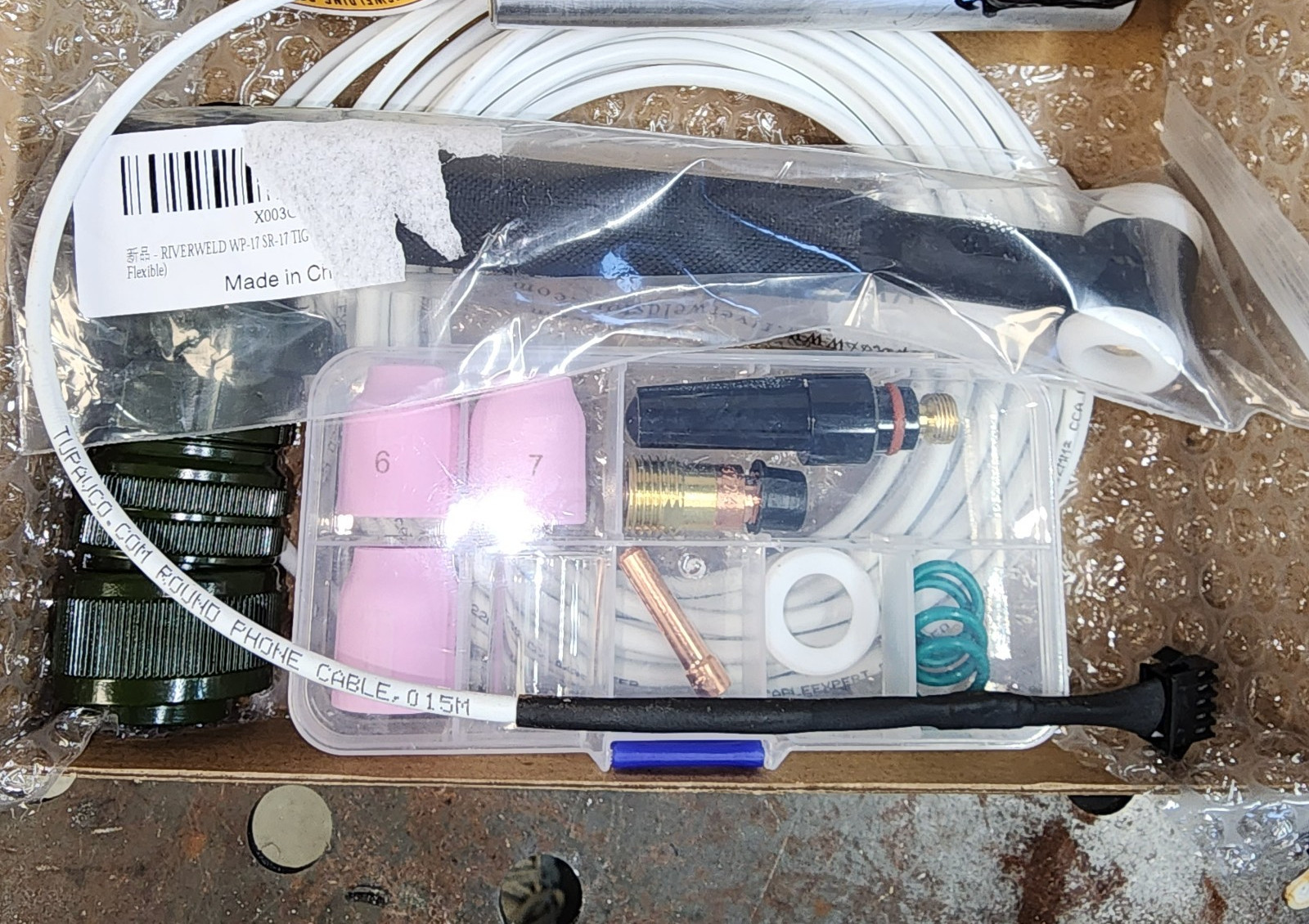 miller tig welders with 14 pin connector M18-S EASYRIDE amperage controller- KIT