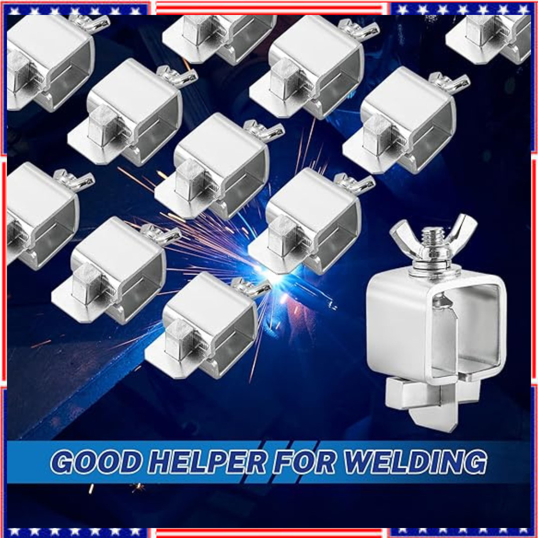 16 Pack Butt Welding Clamps for Auto Body Panel Sheet Metal Patch Repairs