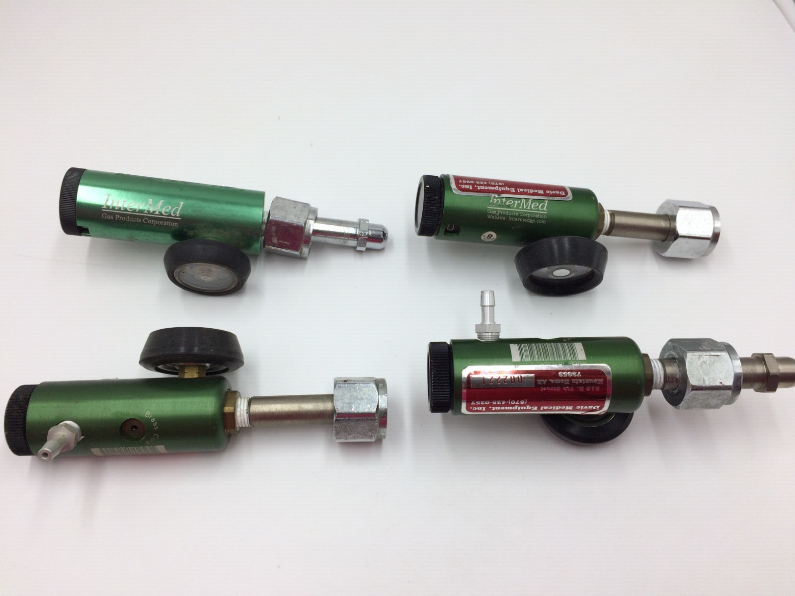 4 Intermed Oxygen Gas O2 Regulator Gauge 15B/540,Made in USA