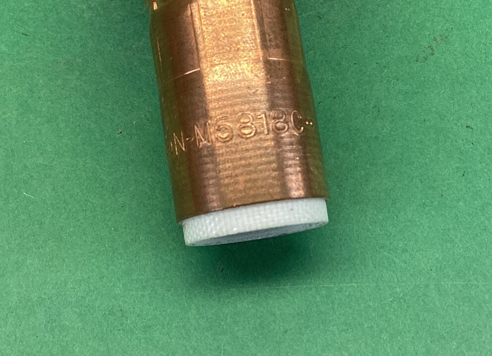 X2 Genuine Miller N-M5818C AccuLock™ MDX™ Thread-On Nozzle 5/8″ Orifice 1/8″ Tip