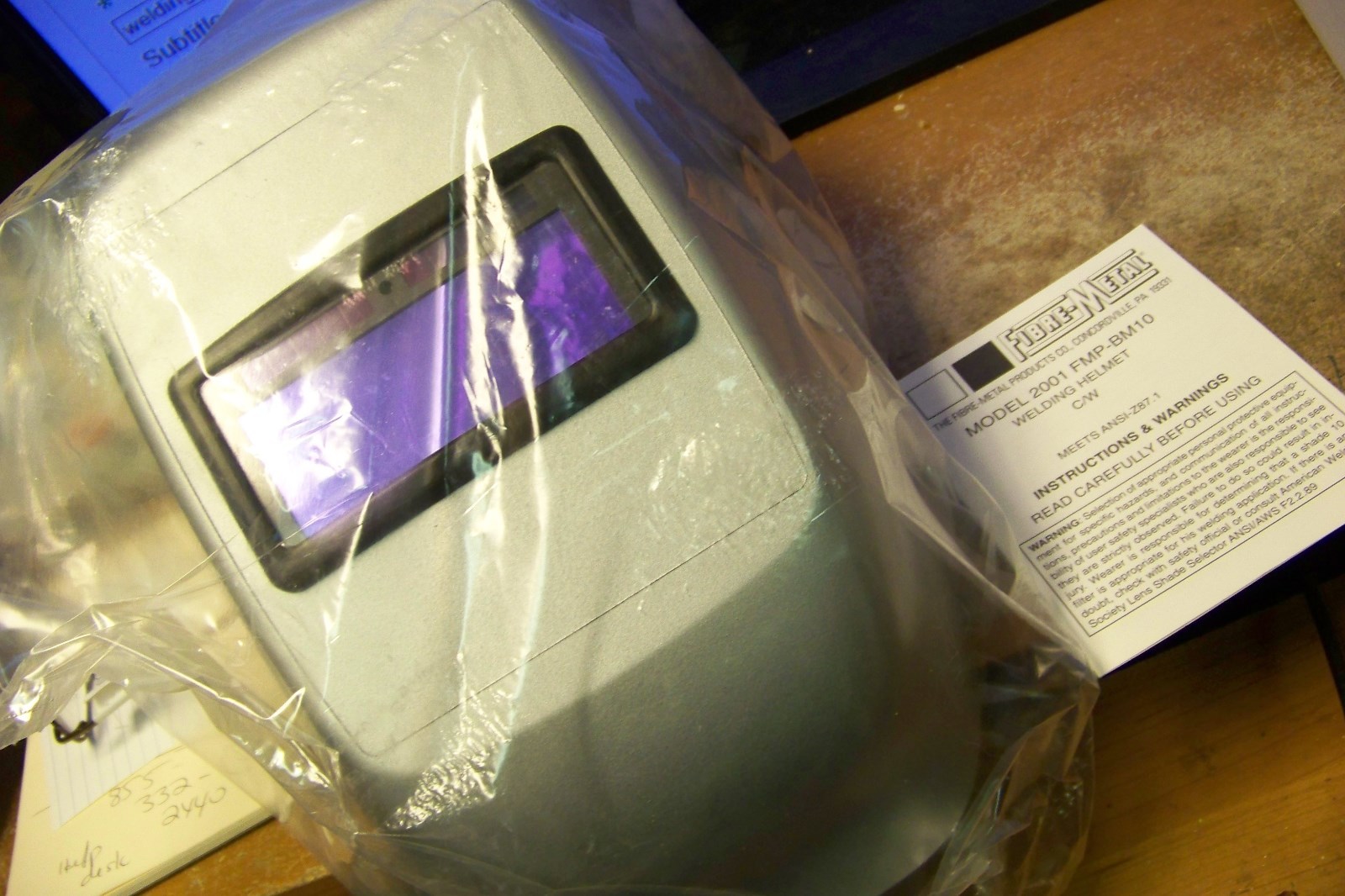 new FibreMetal 2001fmpbm11 By Honeywell Shade 11 Auto-Darkening Welding Lens