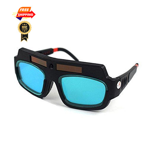 1 Pair Black Solar Auto Darkening Welding Goggle Safety Protective
