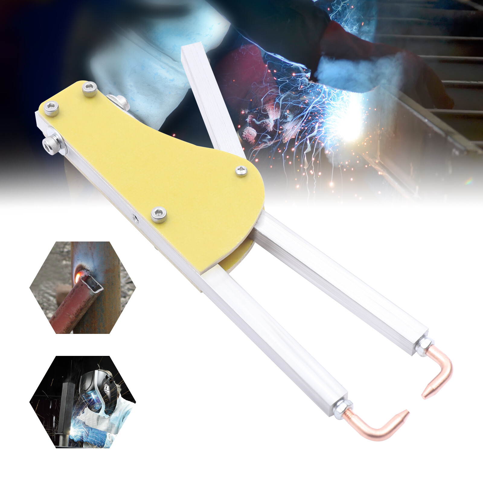 Spot Welder Professional Butt Welding Tongs for Welding Pen Sheet Metal Repair