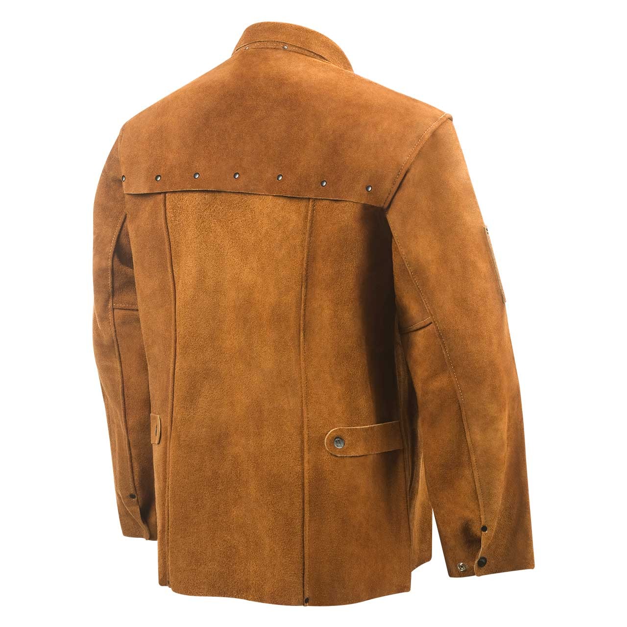 Steiner 9215 Brown Weld-Cool Premium Side Split Cowhide Welding Jacket 5X-LRG