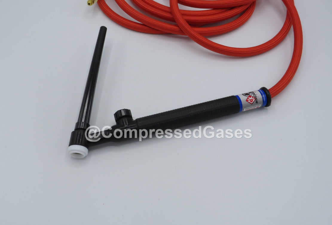 CK Worldwide 9V-12-RSF RG Tig Torch Package 125amp, 70, RG V, 12.5ft, Superflex