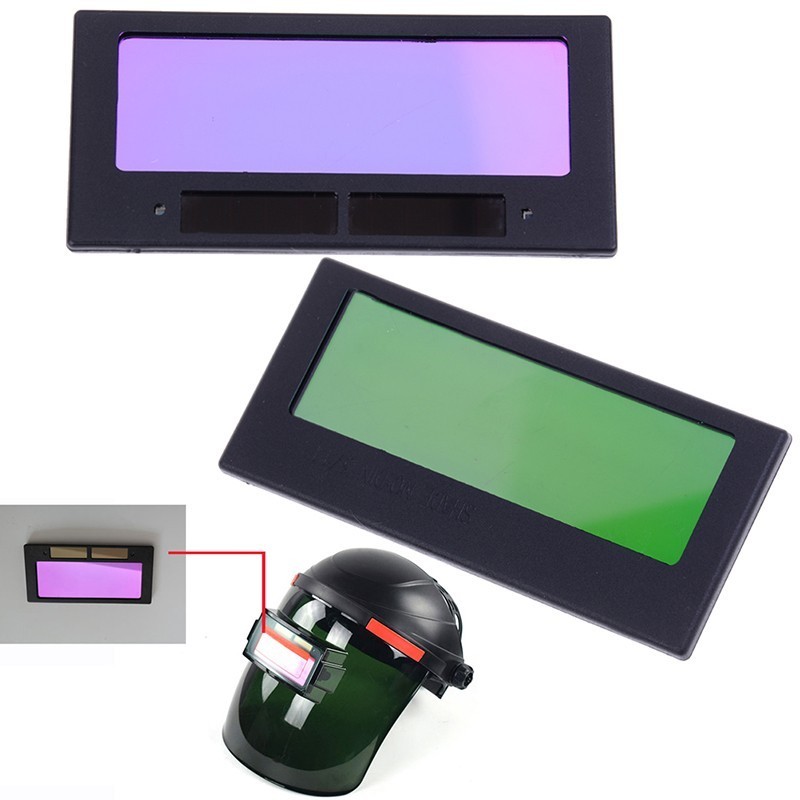 1pc Din4#- Din9# Auto Darkening Welding Flip-helmet Lens Filter Shade Fixed 13