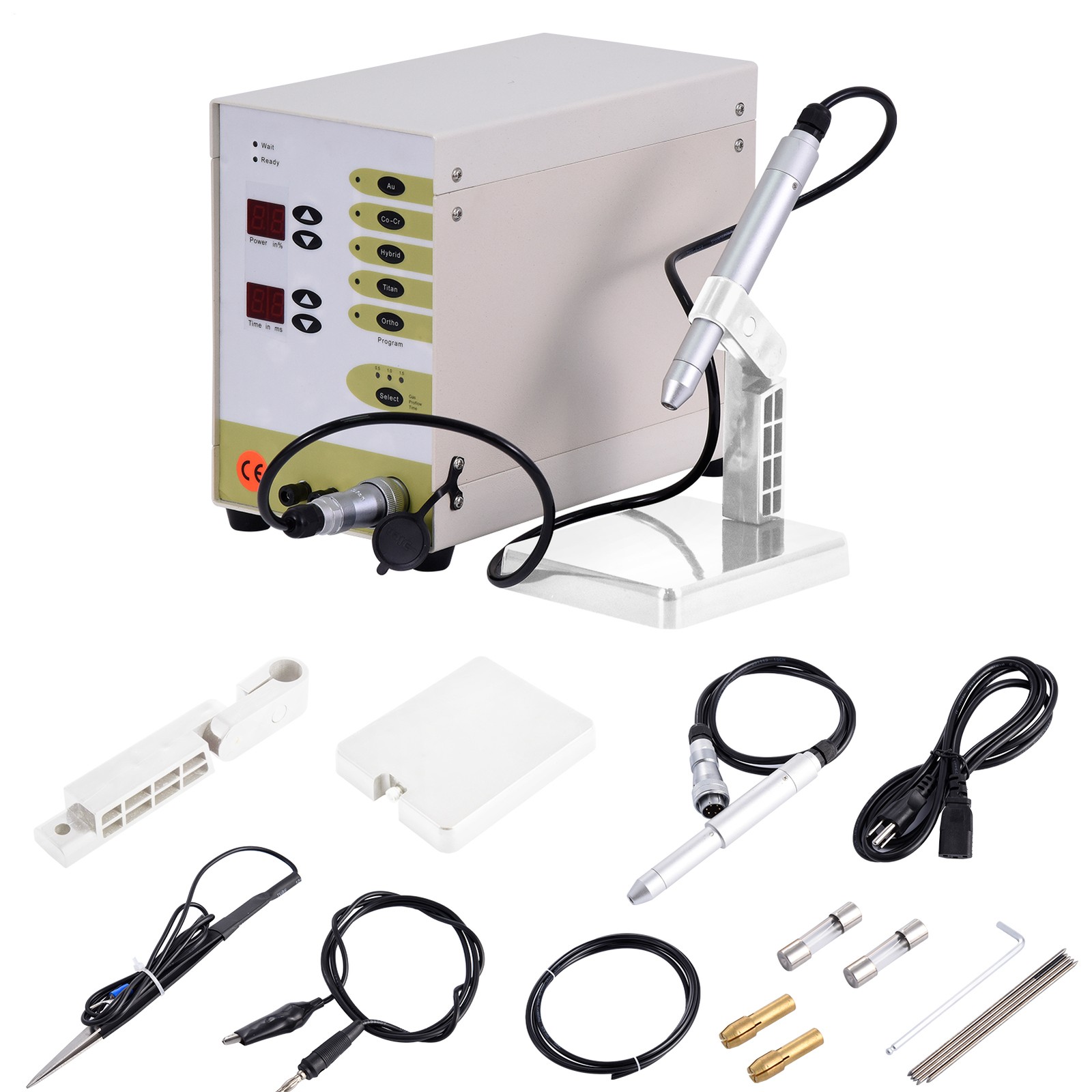 110V Permanent Jewelry Welder Kit, Jewelry Welding Machine With Welding Torch–