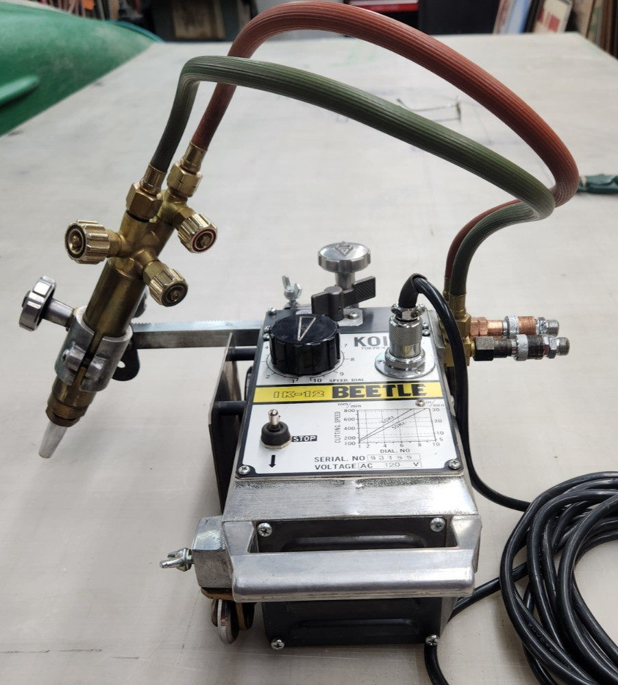 1K-12 Koike Beetle Automatic Gas Steel Cutting Machine