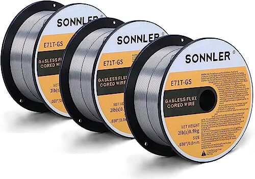 .030 Alambre De Soldadura Con Nucleo Fundente, Alambre De Soldadura Sonnler M…
