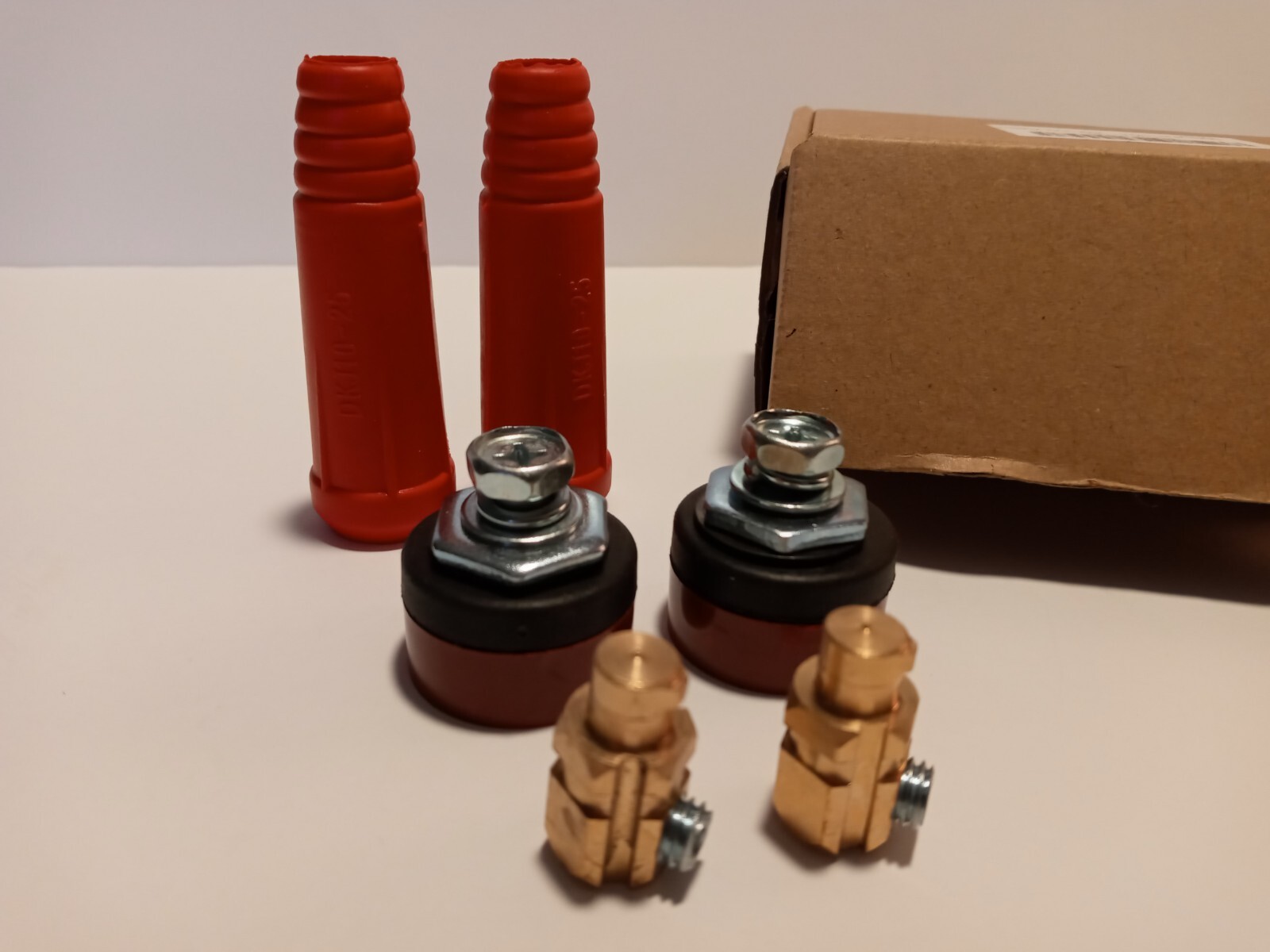 Series European Style Welding Cable Quick Connector Male Plug and Panel