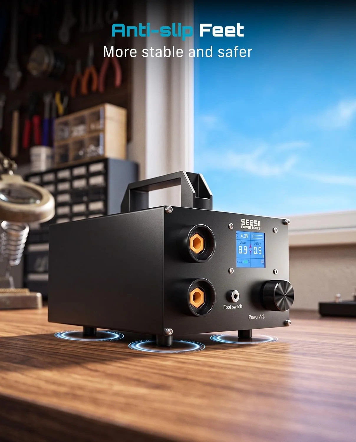 10KW Capacitive Battery Spot Welder: 12V Power Supply Available, Spot Welding Ma