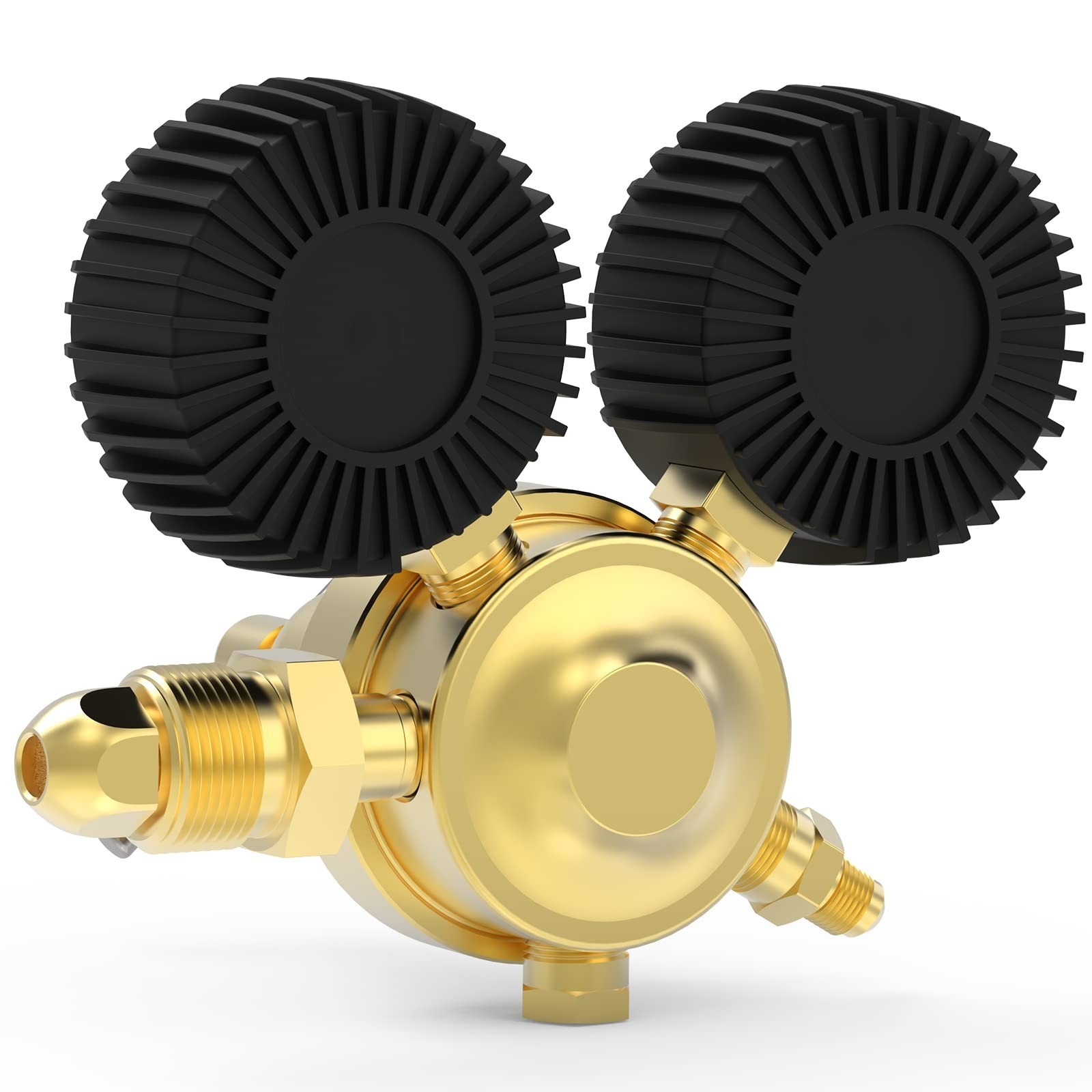 Nitrogen Regulator with Hose, 0-600 PSI Input, 0-4000 PSI Output, CGA580 Fitting