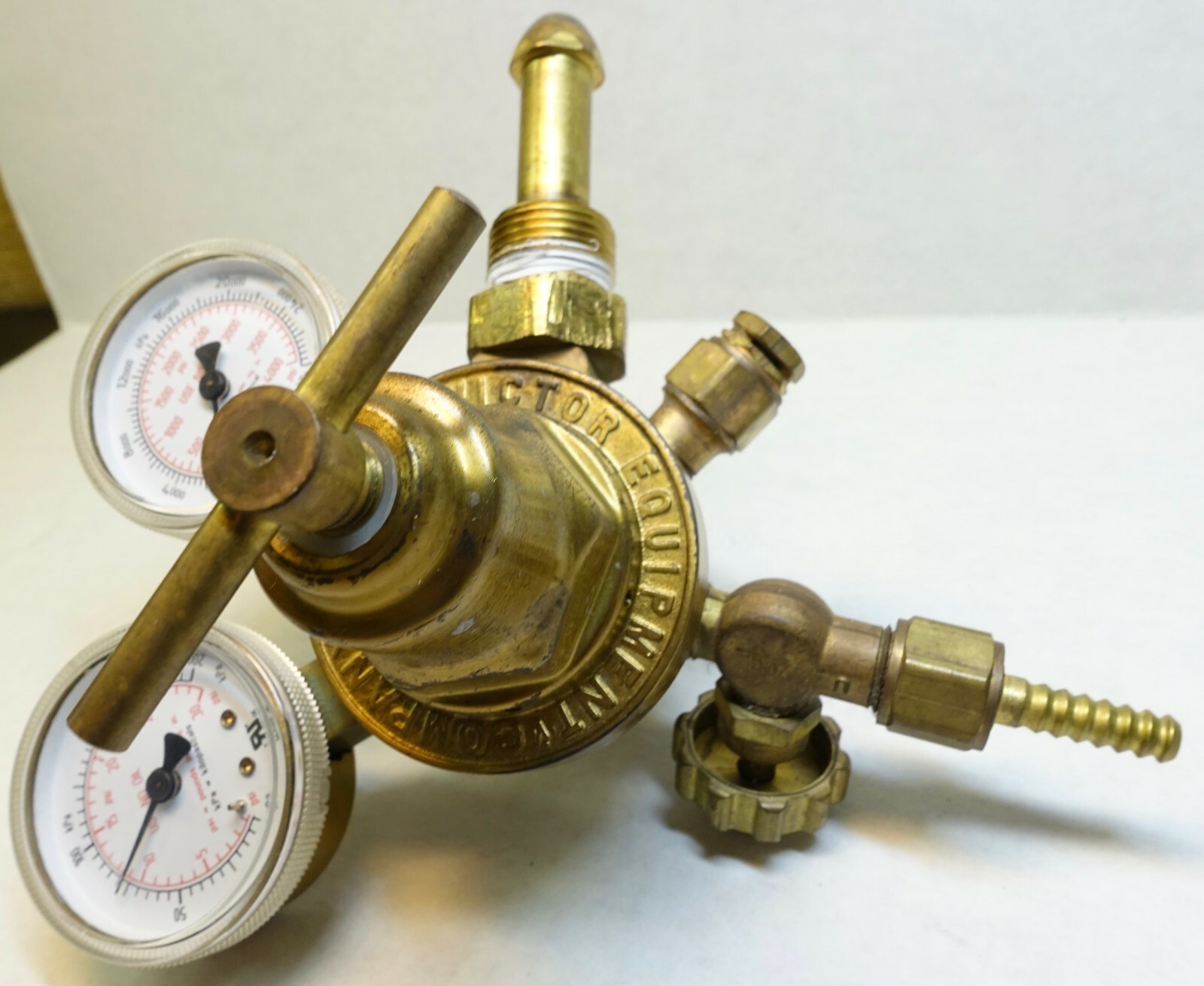 Victor Equipment Company Inert Gas Regulator Model No. 7-0262, Max 3000 psi