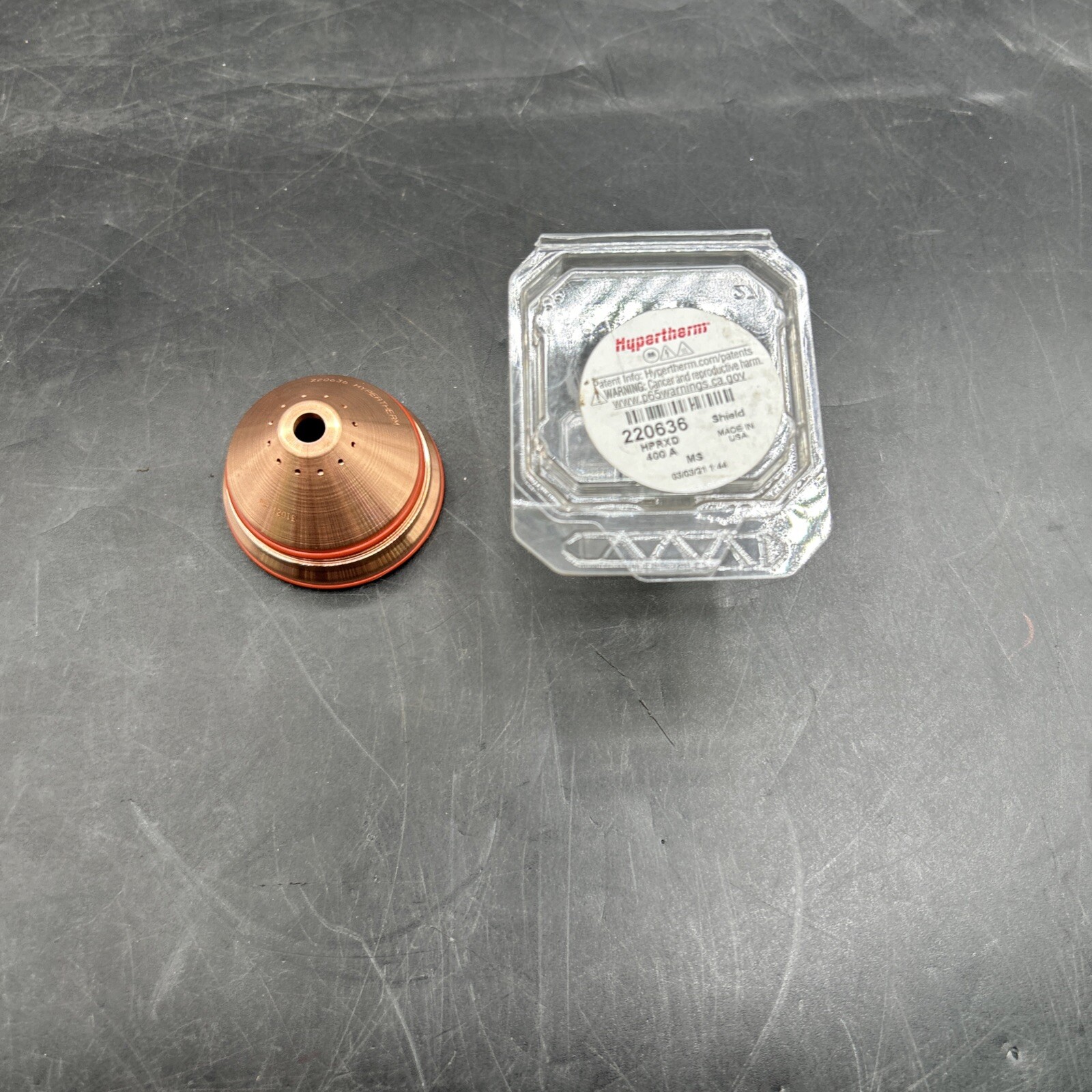 Genuine Hypertherm 220636 HPRXD Shield 400A See Pics 30 Day Warranty