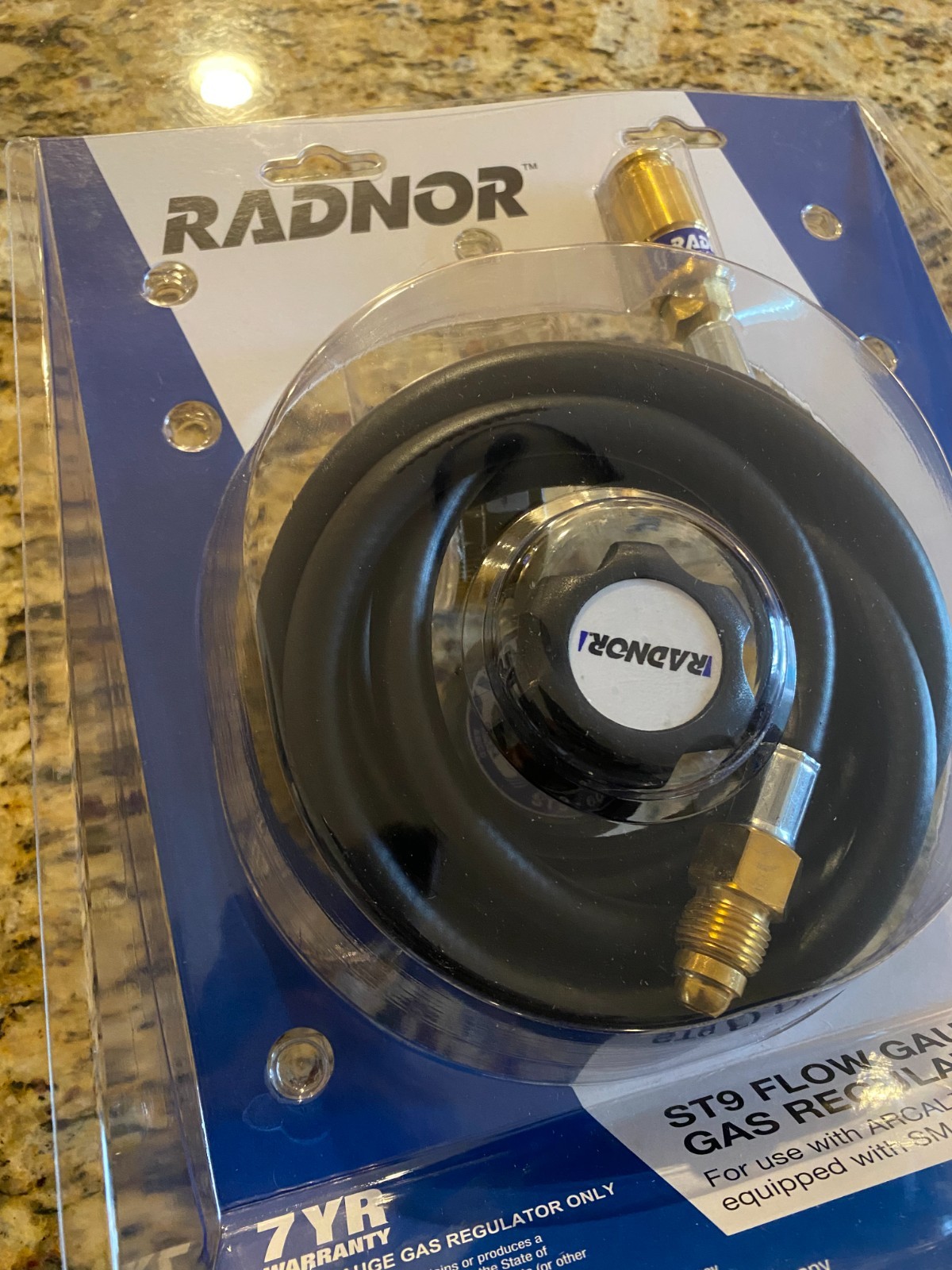 Harris Radnor ST9 Argon Mix Flowgauge Regulator Kit Medium Heavy Duty Welding