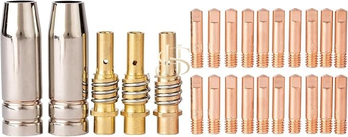 15AK Contact tip Nozzle .023 kit fits Vulcan OmniPro 220 MIGMax 140 215 25PK