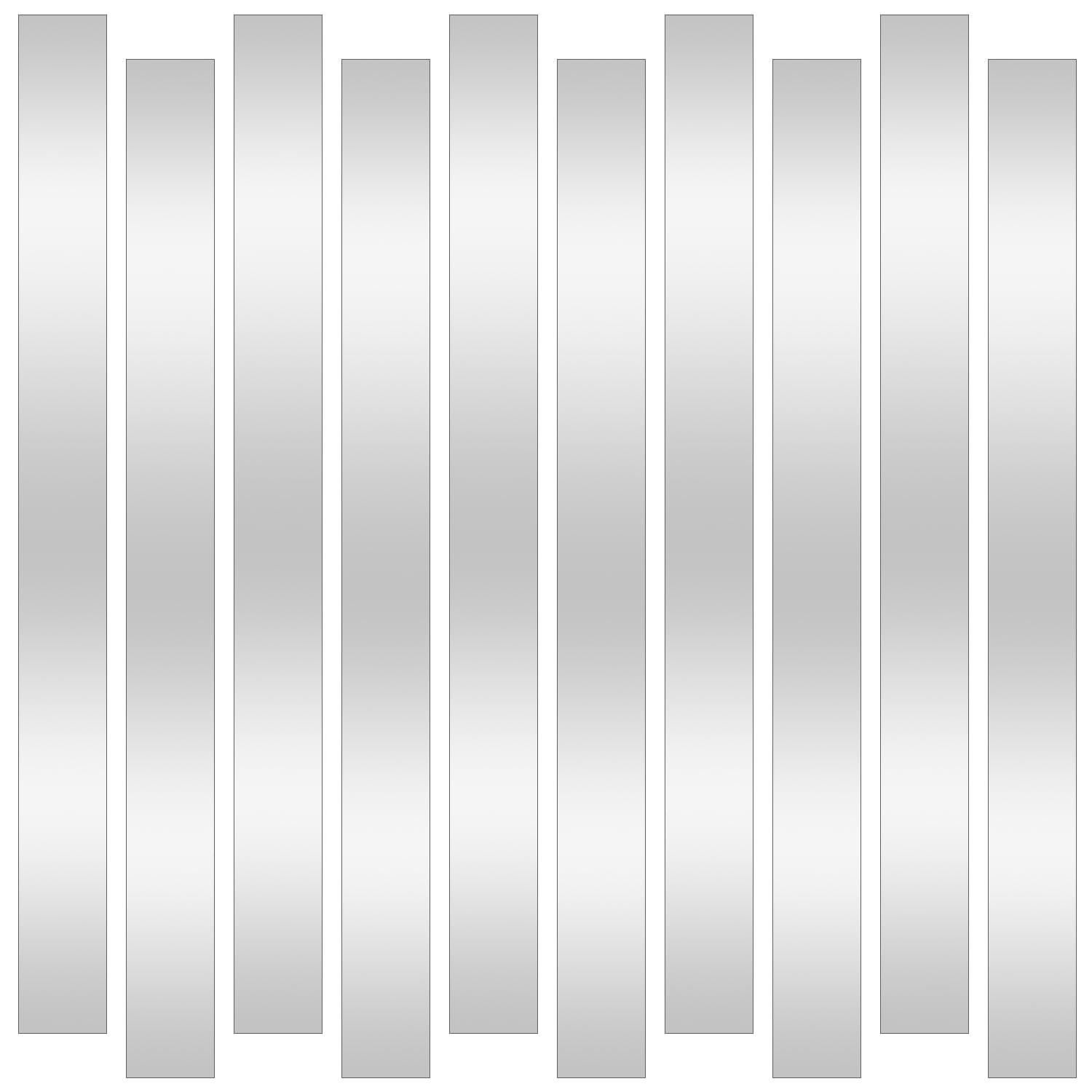 10 Pcs Sheet Metal Strips,12” Length,1” Width, 0.02” Thickness,Thin Flat M…