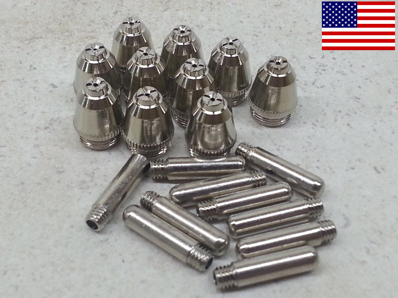20pc AG-60 SG-55 WSD60 Plasma Consumables Nozzles + Electrodes *FAST US SHIP*