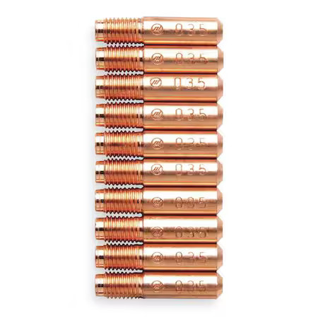Miller Electric 000068 Contacttip, Miller;Hobart, Threaded, Pk10