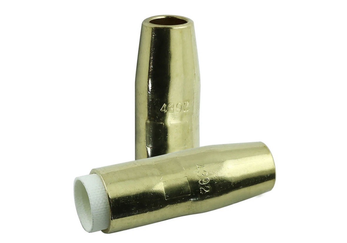 WeldingCity® 2-pk Gas Nozzle 4392 (1/2″) for Bernard MIG Welding Gun | US Seller