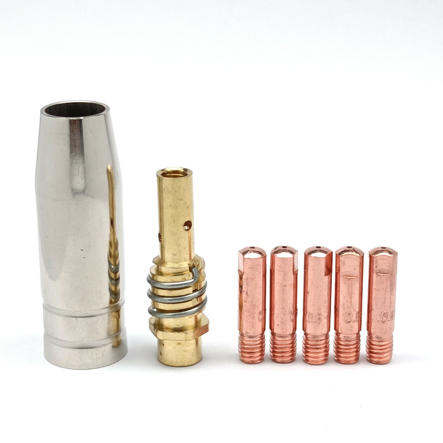 Nozzle Tip Gas Diffuser Kit Titanium Mig 140 170 Unlimited 200 64804 64805 64806