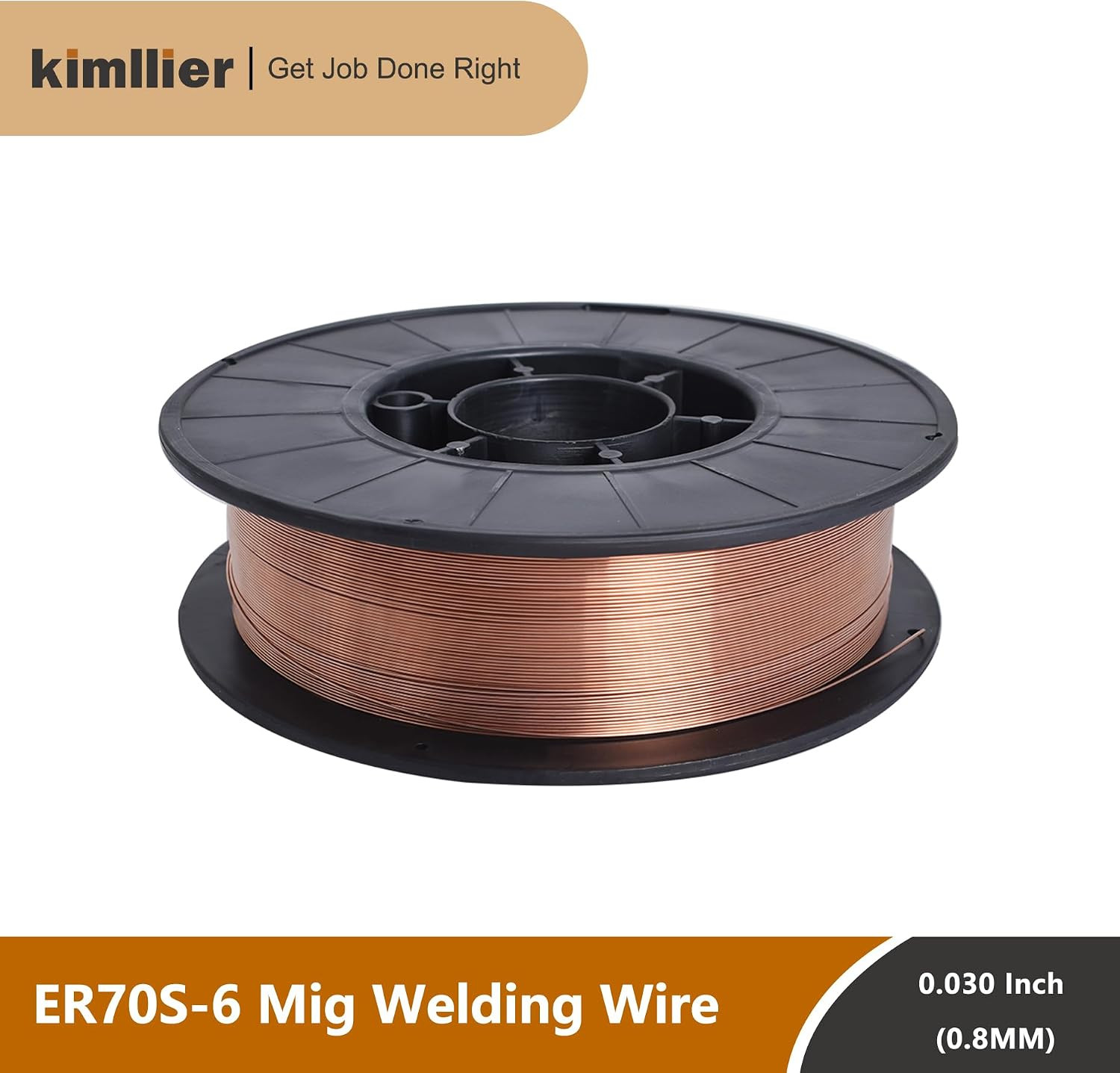 ER70S-6 Solid Mig Welding Wire 0.030 Inch (0.8MM) Mild Steel Welding Wire 10Lb S