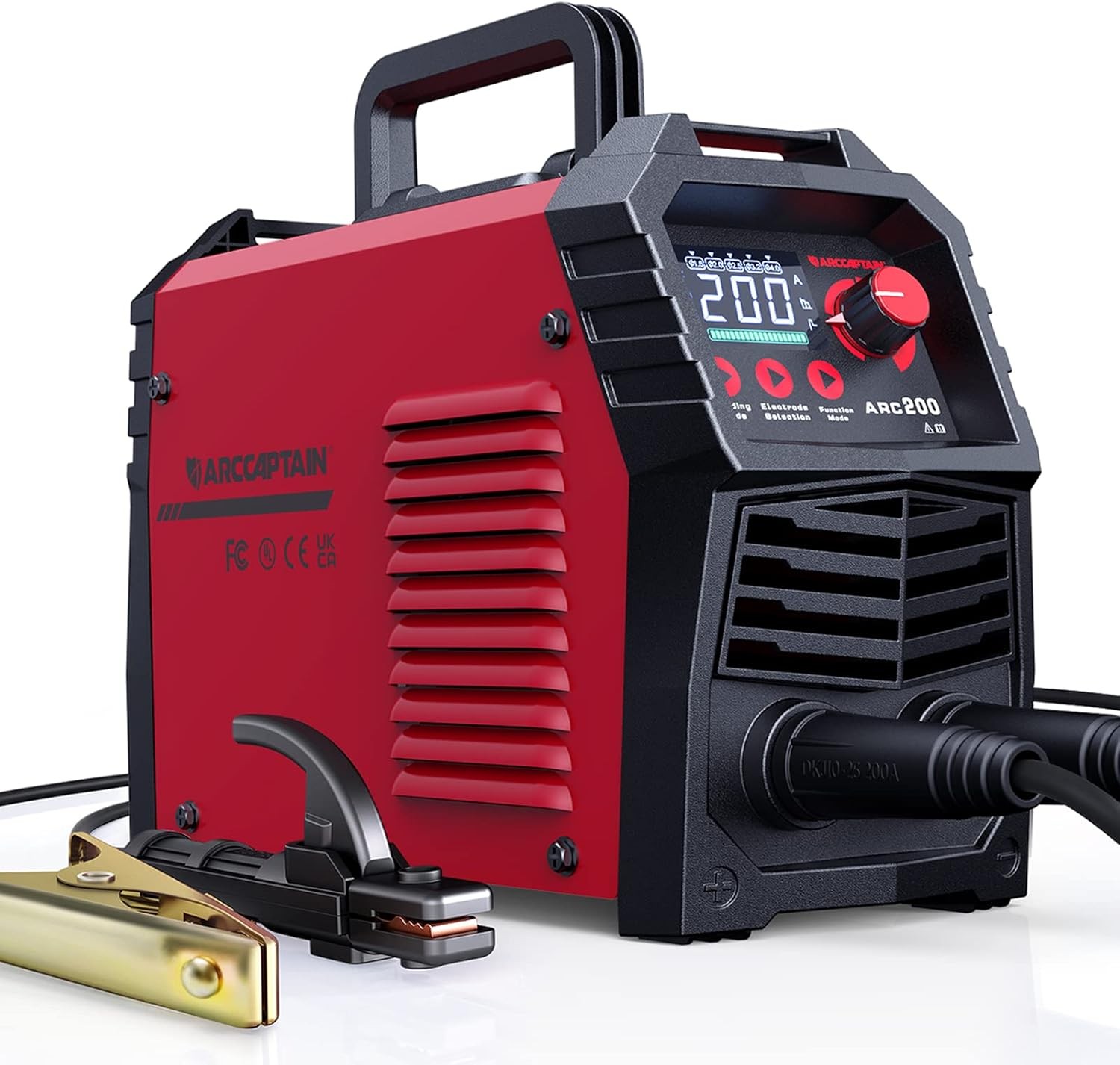 Stick Welder, [Large LED Display] 200A ARC/Lift TIG Welding Machine