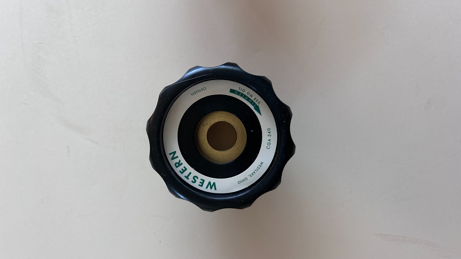 Hand Tight CGA-540 Nut & Nipple, Oxygen Regulator Inlet Bottle/Cylinder Fittings
