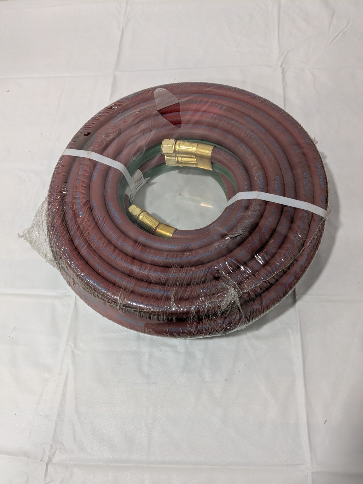 Goodyear Gemini 3/8" Inside, Grade T Welding Hose 20027493