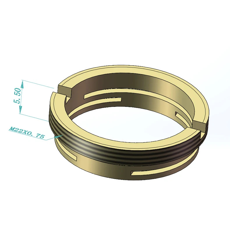 Au3tech Laser Spring Press Ring Locking Ring For HW980 Laser Cutting/Weld Head