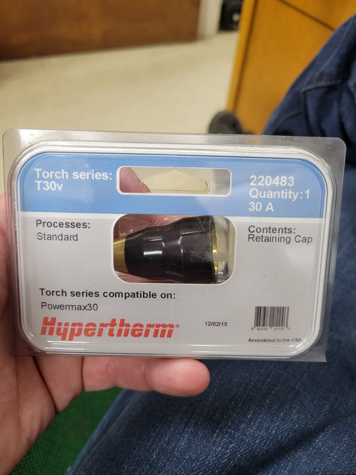 Genuine Powermax 30 Retaining Cap 220483