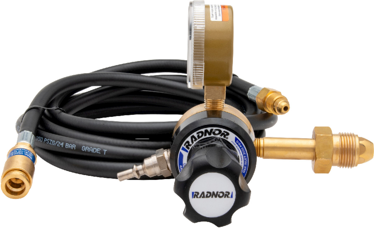 Harris Radnor ST9 Argon Mix Flowgauge Regulator Kit Medium Heavy Duty Welding