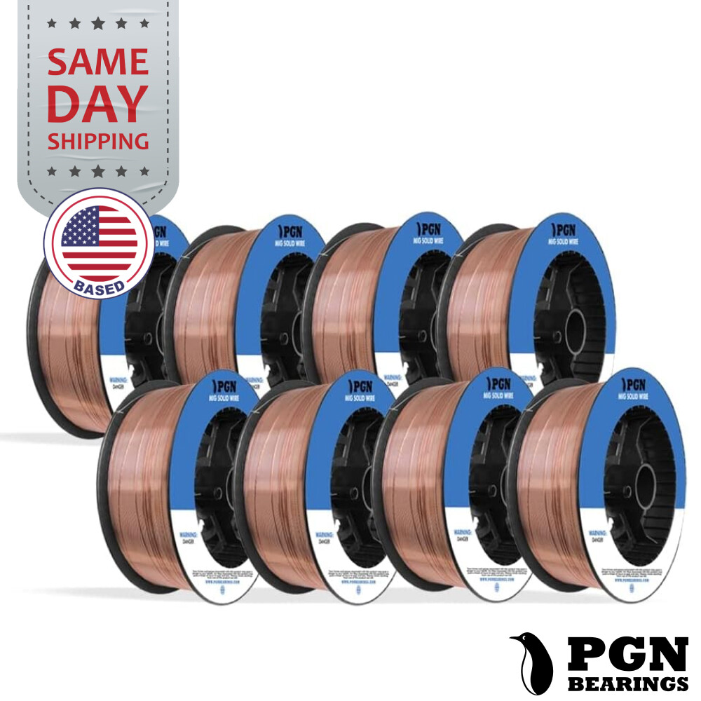 (8 x 10-Lb Spools) ER70S-6 .030″ (0.8 mm) Mild Steel MIG Welding Wire