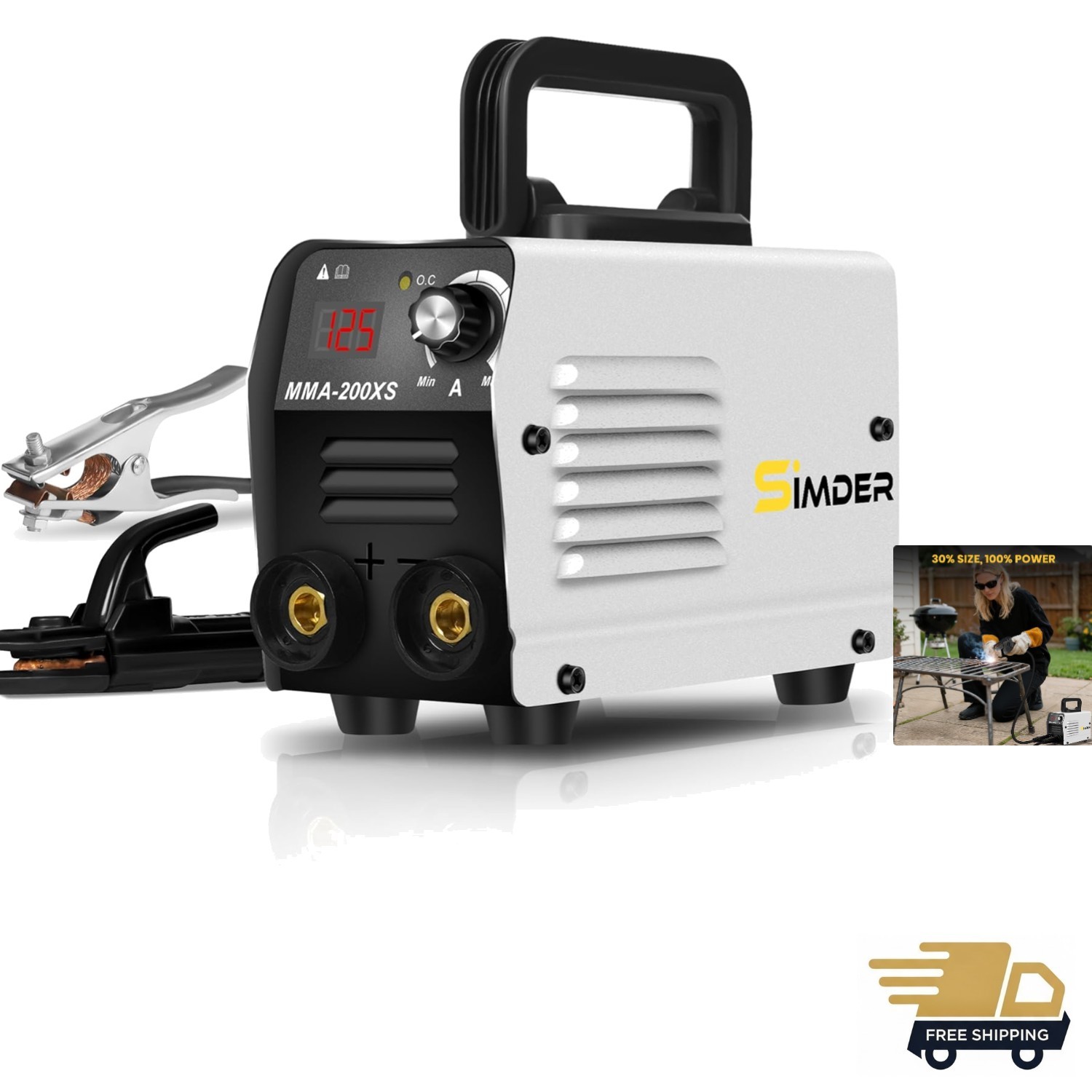 Mini Metal Stick Welding Machine Portable IGBT Inverter 110V DIY Repair