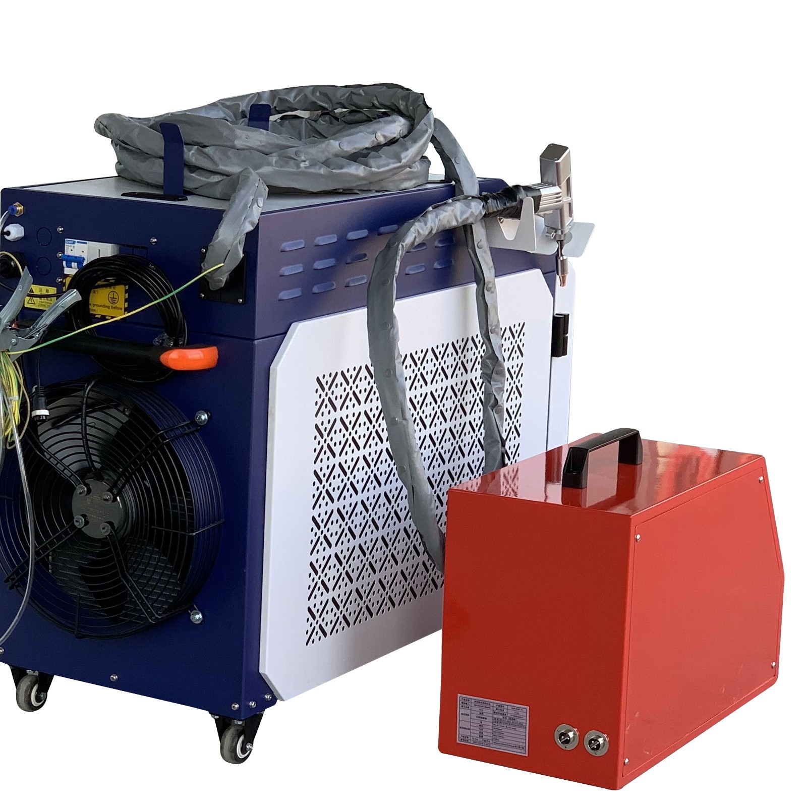 2000W Raycus Fiber Laser Welder 4‑in‑1 Rust Remover Metal Welding US Local Stock