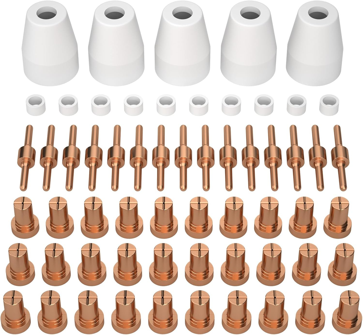60PCS PT31 Plasma Cutting Consumables Fit CUT-45 CUT-50 CT-312