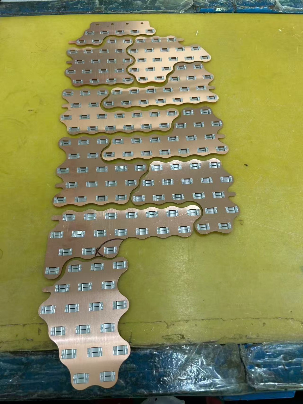 0.3/0.5/1mm 30S9P 21700 Power Battery Pack Copper Nickel Busbar for Connector