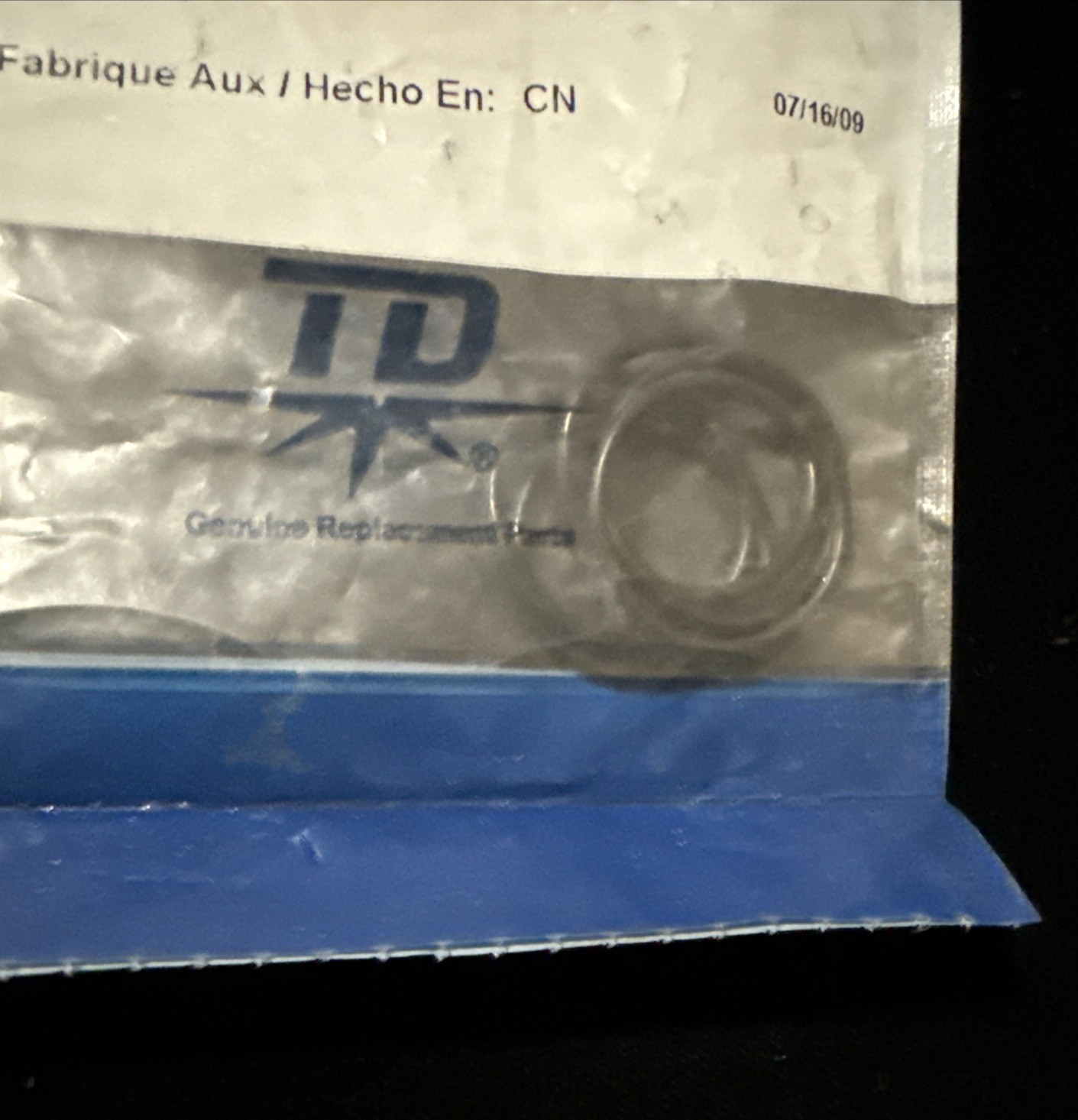 Thermal Dynamics O-Ring, For 2CZF1 and 2CZF2, Part 8-3487. Pack of 5. Free Ship