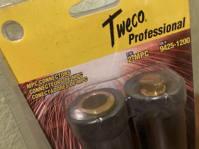 Tweco 2-MPC-2 9425-1220 Male/Female MPC Connectors New