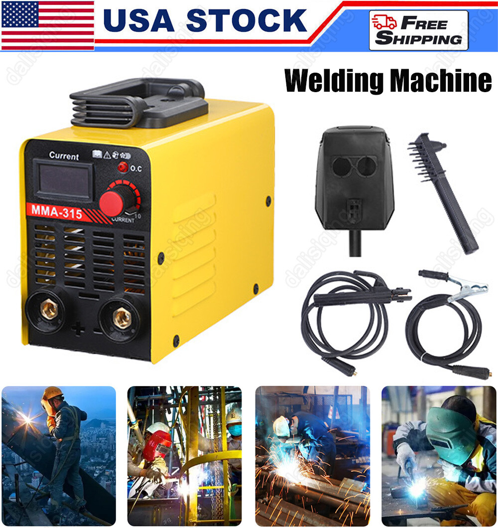 110V 315AMP Mini IGBT ARC Welding Machine Inverter DC MMA Electric Welder Stick