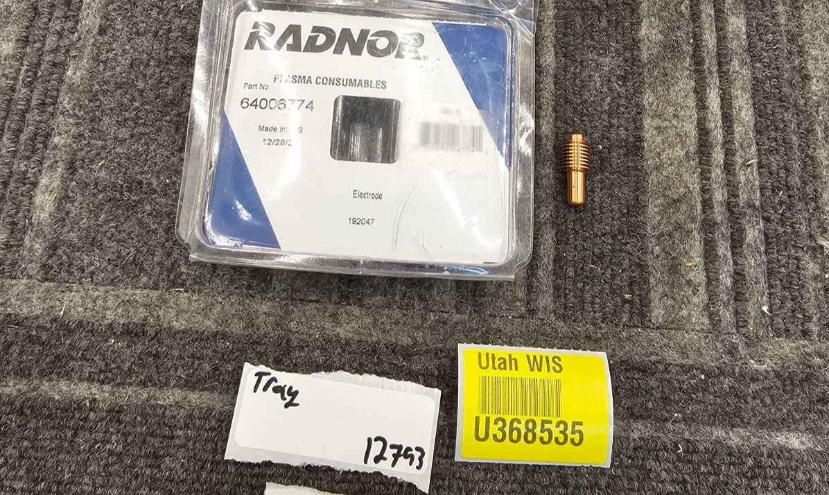 (QTY 5) Radnor 64006774 RAD64006774 55 Amp Gas Diffuser Plasma Consumable