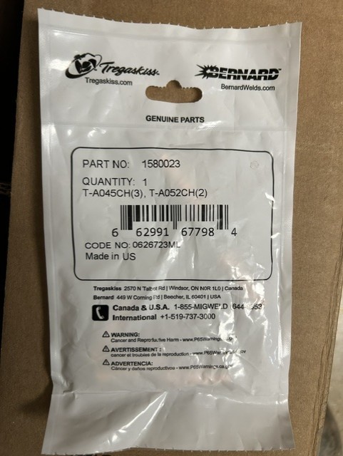 Bernard AccuLock tips. T-A045CH (.045 qty 3) and T-A052CH (.052 qty2) per pack