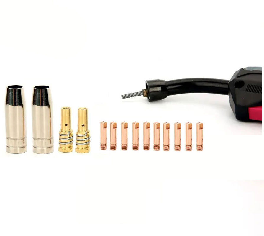 Contact Tip Kit fit HITBOX 3 IN 1 MIG 120AMP 220V Gasless Flux-Core Welder 14ak