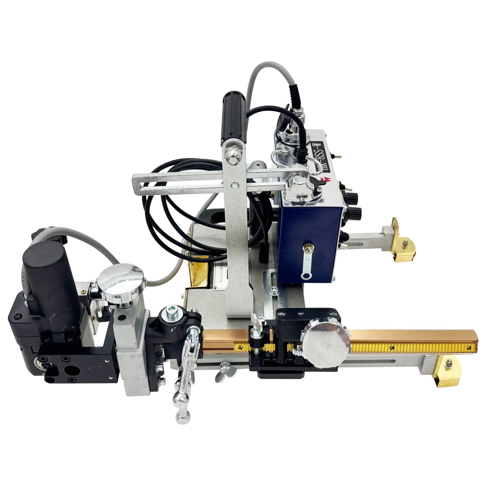 110V HK-8SS-W Swing Type Magnetic Fillet Welding Auto Trolley Welding Carriage