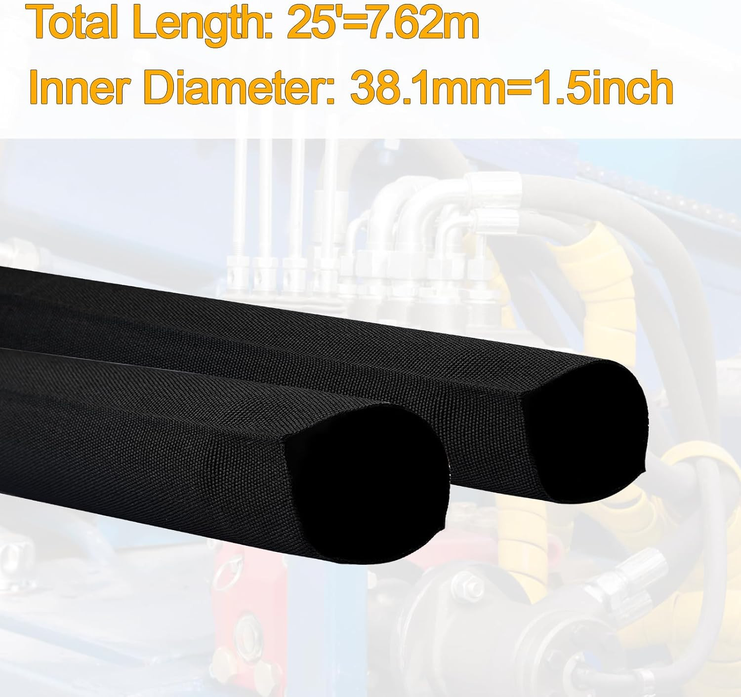 Nylon Protective Hose Sleeve Sheath Cable Cover Welding Tig Torch Hydraulic Hose
