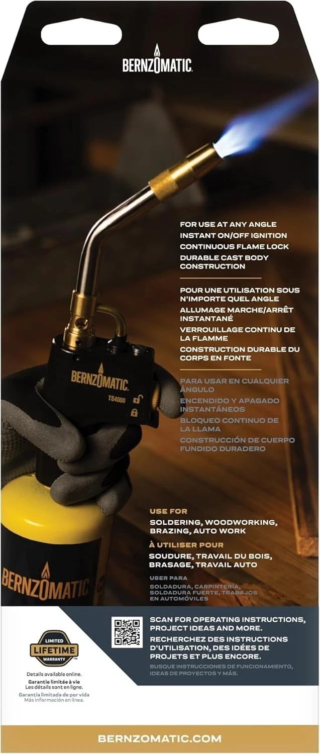 Bernzomatic TS8000 High Intensity Trigger Start Torch