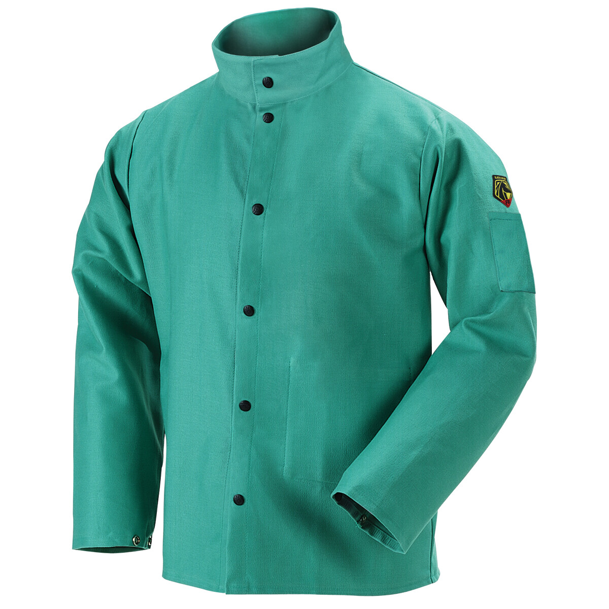 Revco Black Stallion 30″ TruGuard 200 FR Cotton Welding Jacket, Green Size 2XL