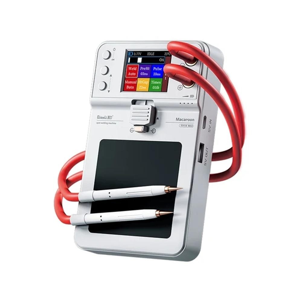 QianLi Macaron DIY Portable Spot Welder Battery Pack Welding Double Pulse w/ LCD